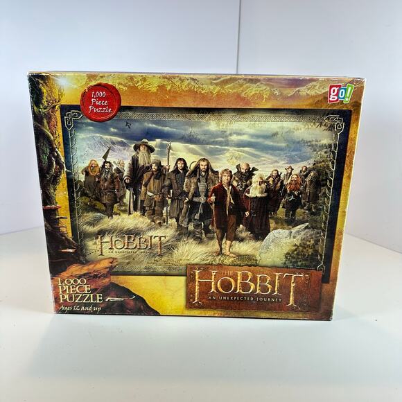 Go! Games The Hobbit Unexpected Journey Jigsaw Puzzle 1000 Pieces - Picture 1 of 7